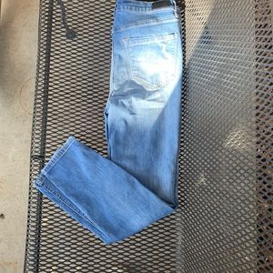 Nicole Miller SOHO high-rise skinny ankle Repreve jeans